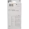 Bosch Home and Garden, Titreşimli Zımpara Kağıdı 10lu Set, 93, 185 mm 60/120/180 Kum 8 Delik, Gri
