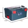 Bosch Professional L-BOXX 238 Taşıma ve Saklama Ekipmanı (Sortimo sistemiyle tüm L-Boxx çantalarla uyumludur)