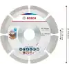 Bosch Professional Eco for Universal Segmanlı Elmas Kesme Diski, Küçük Avuç Taşlama Makineleri için