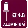 Rapid Percin 4.8X16 mm Aluminyum 100 Adet