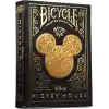 Bicycle Disney Mickey Mouse Siyah ve Altın Sarısı Oyun Kartları