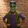 Marvel Studios Spider-Man: Brand New Day Vahşi Hulk Sesli Elektronik Maske Rol Yapma Oyuncağı, Çocuklar için Süper Kahraman Kostüm Maskesi ve Oyuncakları, 5 Yaş ve Üzeri