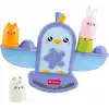 6 ay ve üzeri bebekler için duyusal gelişime yardımcı özelliklere sahip üst üste dizme oyuncağı, gelişime yardımcı oyunlar, Fisher-Price Çıngıraklı Minik Kuş, JLG00