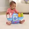 6 ay ve üzeri bebekler için duyusal gelişime yardımcı özelliklere sahip üst üste dizme oyuncağı, gelişime yardımcı oyunlar, Fisher-Price Çıngıraklı Minik Kuş, JLG00