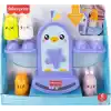 6 ay ve üzeri bebekler için duyusal gelişime yardımcı özelliklere sahip üst üste dizme oyuncağı, gelişime yardımcı oyunlar, Fisher-Price Çıngıraklı Minik Kuş, JLG00