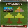 8 cmlik koleksiyona uygun Mattel Minecraft Köy Baskını Paketi, Steve dahil 3 aksiyon figürü ve aksesuarlar, JJT18