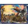 Ravensburger 1000 Parçalı Puzzle WD Aslan Kral