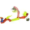 Hot WheelsMonster Trucks Snake Bite Güç Darbesi Oyun Seti, 1:64 ölçekli özel Bone Shaker ve pist, JJN44