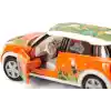 siku 6507, El İşi Seti Style my siku, MINI Countryman Summer, Oyuncak Araba, Metal/Plastik, Turuncu, Kişisel Tasarım için Çıkartma Kemeri Dahil, Açılabilir Kapılar