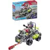Playmobil City Action 71147 Swat-Multi-Terrain-Quad, Dönüştürülebilir Sek Sürat Teknesi, 5 Yaş ve Üzeri Çocuklar İçin Oyuncak