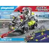Playmobil City Action 71147 Swat-Multi-Terrain-Quad, Dönüştürülebilir Sek Sürat Teknesi, 5 Yaş ve Üzeri Çocuklar İçin Oyuncak
