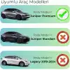 Tesla Model Y Juniper ile Uyumlu Arka Yolcu Saklama Çöp Kutusu