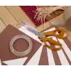 Fiskars El sanatları, dikiş ve ofis işleri için evrensel makas, Klasik, Uzunluk: 21 cm, Sağ elini kullananlar için, Turuncu, 1005148