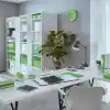 Leitz Active WOW Sunum Dosyası 40 Poşetli, Yeşil