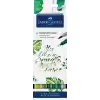 Faber-Castell Goldfaber Aqua Çift Uçlu Markör, Kaligrafi, 6lı Jungle
