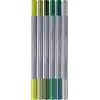 Faber-Castell Goldfaber Aqua Çift Uçlu Markör, Kaligrafi, 6lı Jungle