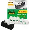 Magic Tape Value Pack W/dispenser, 3/4 x 1000 ,1 Core, 6/Paket