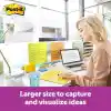 Post-it S per Yap kanl B y k Notlar, 28 cm x 28 cm, 1 Ped, 30 Sayfa/Ped (BN11)