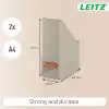 Leitz Puro Kutu Klasör 2’li Bej
