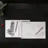 Rotring 600 İnci Beyaz Tükenmez Kalem