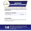 Nutraxin Vitals Chromum Picolinate 200 mcg 90 Tablet Takviye Edici Gıda