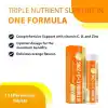 Nutraxin Vitamin C-D-Zinc 15 Efervesan Tablet Takviye Edici Gıda