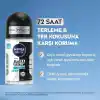 NIVEA MEN Erkek Roll On Deodorant Black&White Invisible Fresh 50 ml,72 Saat Anti-perspirant Terleme ve Ter Kokusuna Karşı Koruma,Giysilerde Leke Karşıtı,Erkeksi Koku,Etil Alkol İçermez