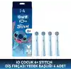 Oral-B iO Çocuk 6+ Stitch Diş Fırçası Yedek Başlığı 4 Adet