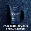 NIVEA MEN Erkek Yüz ve Sakal Temizleme Jeli Deep Dimension 100 ml,Nemlendirici,Yağ Arındırıcı,Aktif Karbon,Gün Boyu Ferahlık