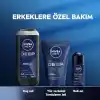 NIVEA MEN Erkek Yüz ve Sakal Temizleme Jeli Deep Dimension 100 ml,Nemlendirici,Yağ Arındırıcı,Aktif Karbon,Gün Boyu Ferahlık