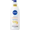 NIVEA Q10 Sıkılaştırıcı Vücut Losyonu 400 ml, 10 Günde Sıkı Cilt, 48 Saat Nemlendirme,C Vitamini,Kolajen,Normal Ciltler için Vücut Losyonu