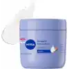 NIVEA Nemlendirici El ve Vücut Bakım Kremi Pürüzsüzleştirici 400 ml, Kuru Ciltler,48 Saat Yoğun Nemlendirme,Shea Yağı