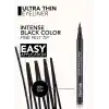 Flormar Ultra Ince Uçlu Eyeliner (SİYAH) - Ultra Thin Eyeliner - 001 Black - 8690604478491