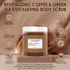 Maruderm Kahve ve Yeşil Çay Özlü Vücut Peelingi – BHA & Jojoba Yağı ile Arındırıcı, Söğüt Kabuğu Özütlü Peeling, 250 ML