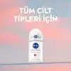 NIVEA Kadın Roll On Deodorant Fresh Cherry, 72 Saat Anti-perspirant Koruma, 50ml