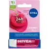 NIVEA Kiraz Dudak Bakım Kremi, 24 Saat Nem, Dudak Bakımı, Kiraz Kokusu, Hafif Kırmızı Işıltı (4,8gr)