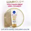 NIVEA Luminous630 Leke ve İz Karşıtı Vücut Bakım Kremi 200ml, Çatlak ve Güneş Lekesi İyileştirici, 48 Saat Nemlendirici