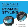 BLACK & RED Wax Saç Şekillendirici Wax Sea Salt Pomade Deniz Tuzlu Güçlü Tutuş - 120 ml
