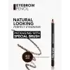 Flormar Eyebrow Pencil Sedefli Kahverengi Kaş Kalemi 402 8690604109425