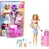 Barbie® Seyahatte Bebeği ve Aksesuarları