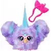 Furby Furblets Groo-Vee Mini Friend, 45+ Sounds & Music, Speaks Only Furbish, Electronic Plush Toys for 6 Year Olds & Up, Purple