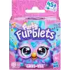 Furby Furblets Groo-Vee Mini Friend, 45+ Sounds & Music, Speaks Only Furbish, Electronic Plush Toys for 6 Year Olds & Up, Purple