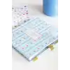 Matt Notebook 2027 Yılı Kare Haftalık Ajanda 15x15 cm Çiçekler