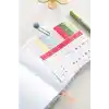 Matt Notebook 2027 Yılı Kare Haftalık Ajanda 15x15 cm Çiçekler