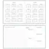 Matt Notebook 2027 Yılı Kare Haftalık Ajanda 15x15 cm Çiçekler