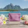 Baghashtag Pembe Clutch Bez Çanta