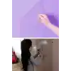 2 Adet Şeffaf Statik Akıllı Kağıt Şeffaf Yazı Tahtası Kalem 120x100 Cm Yapışkansız Şeffaf