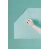 2 Adet Şeffaf Statik Akıllı Kağıt Şeffaf Yazı Tahtası Kalem 120x100 Cm Yapışkansız Şeffaf