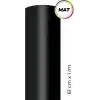 Mat Siyah Yapışkanlı Kaplama Folyosu 61 CM X 1 MT