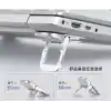 2li Paket Ayarlanabilir Laptop Standı - 2 Kademeli Ergonomik Yükseltici, Katlanabilir Taşınabilir Notebook Tutucu, Kaymaz Silikon Pedli Hafif Dizüstü Bilgisayar Standı